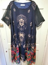 LADIES DRESS LIANGYING CHIFFON XXL CHIFFON MIDI