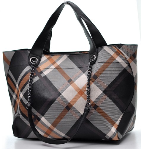 BORSA DONNA ELEGANTE CAPIENTE SACCO HOBO CATENA SPALLA MANO TRACOLLA PELLE - Foto 31 di 34