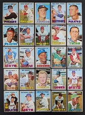1967 Topps Baseball Starter Set 25 Cards