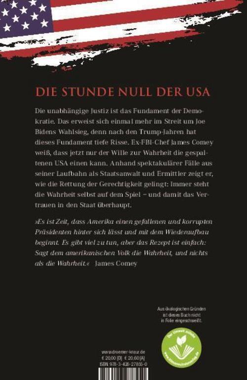 Thumbnail - James Comey / Nichts Als Die Wahrheit9783426278550