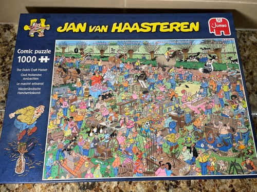 Jumbo Jan Van Haasteren 1000 Piece Comic Jigsaw Puzzle The Dutch Craft Market