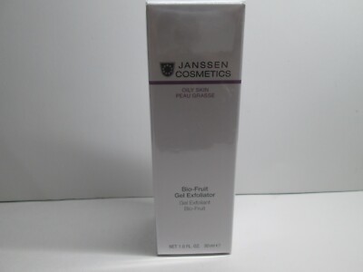 JANSSEN bio-fruit gel exfoliator  oily skin  30ml/1fl.oz 