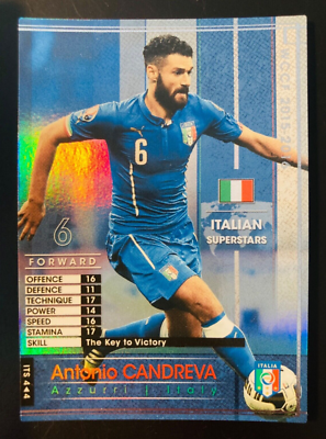 wccf    ロケテ⭐︎P92    ルカヴィナ 2015-16 Panini WCCF Italian Superstars ITS Antonio Candreva Italy