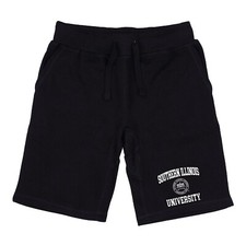 Southern Illinois University Salukis SIU NCAA College Fleece Seal Shorts