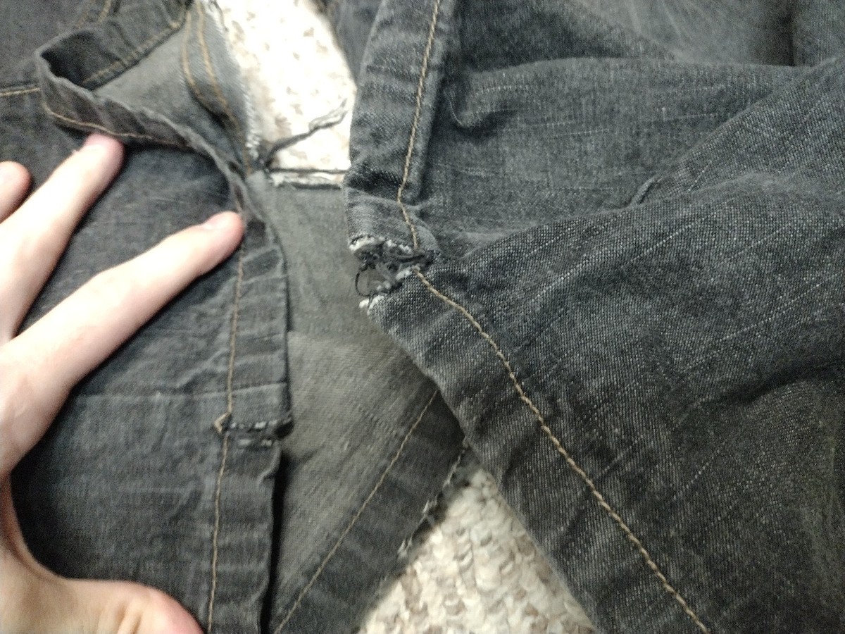 90s PACO JEANS Corduroy Patchwork
