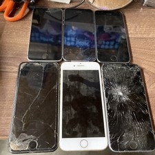 Lot Of 6 Broken iPhones