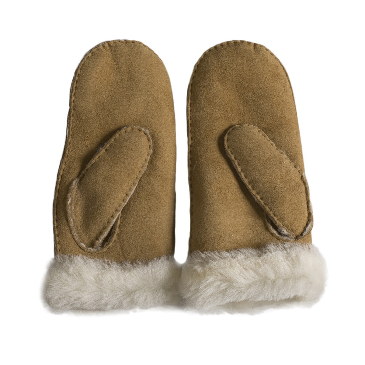 UGG アグ ミトン Sheepskin MITTENS CHESTNUT UGG LOGO MITTENS CHESTNUT SHEEPSKIN LEATHER WARM WOMEN'S