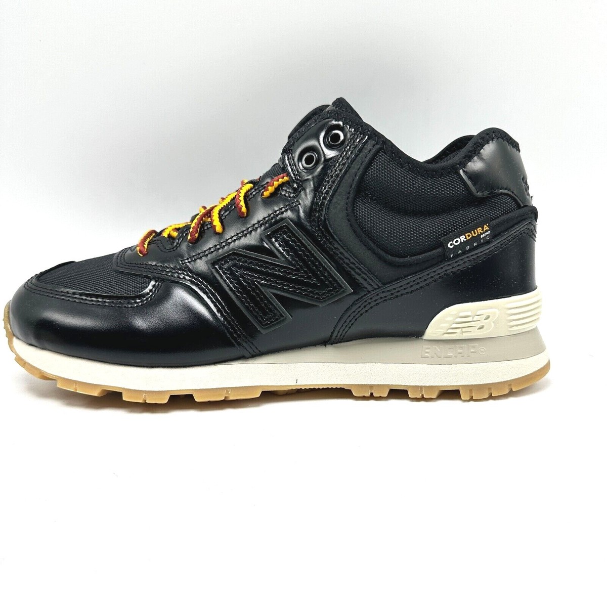 New Balance 574H Cordura White Black Men's Sport Shoe U574HMZ sz