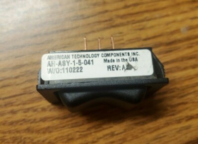 American Technologies 3 Prong Rocker Switch | eBay