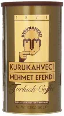 Kurukahveci Mehmet Efendi Kaffee 2x500g   100% Arabica, fein gemahlen, Türkei