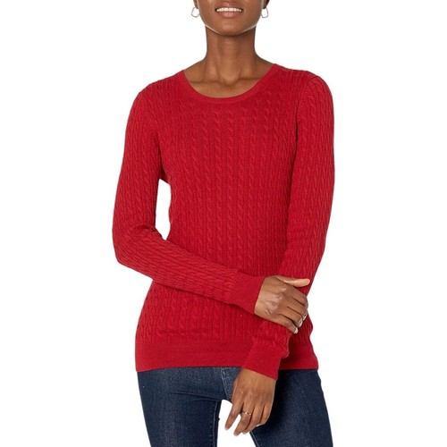 Ralph Lauren Women's Lightweight Cable Knit Sweater Long