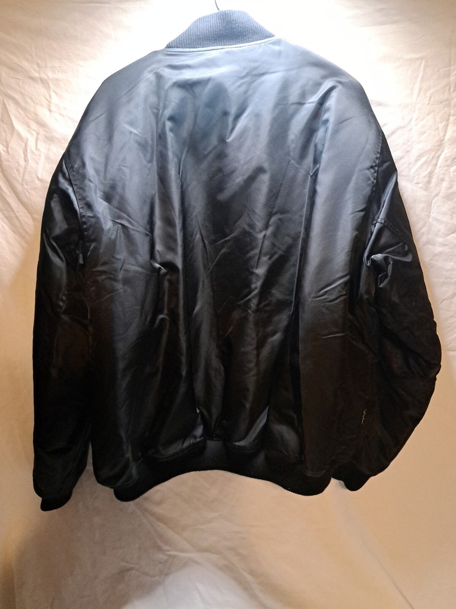 Sean John Vintage 2000s Bomber Puffer Jacket XL Black