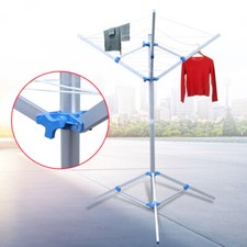 3-Arm Folding Umbrella Style Laundry Dryer Cl...