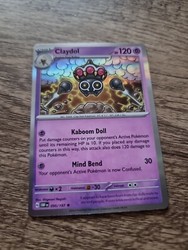Claydol 095/197 Obsidian Flames Holo Rare