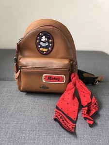 mickey mouse backpack coach
