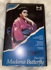 Madama Butterfly Puccini's VHS Home vision compleat operagoer #57 RARE RM arts