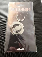 BATTLEFIELD 1 Metal Keychain DICE Electronic Arts Thinkgeek Exclusive 2016