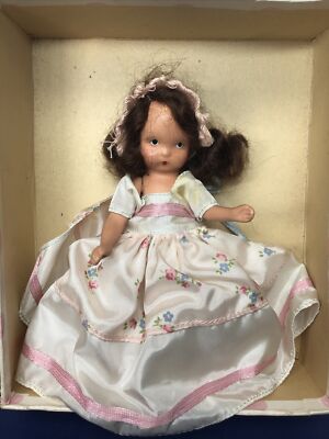 5.5  Vintage Bisque NASB Nancy Ann Storybook Doll Seasons Spring Has A Box