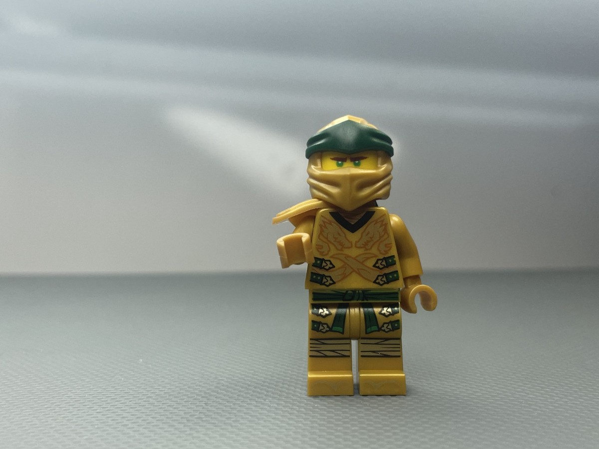 Golden Lloyd Ninjago Legacy LEGO Minifigure 71742 Gold Shoulder