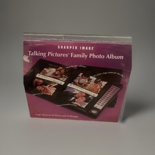 Sharper Image Photo Albumn Talking Pictures 96 Photos 24 Messages New Sealed