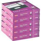 Avery 2-Pocket Folder Letter-size 20Sh/Pocket 125/Ct Black 47988Ct