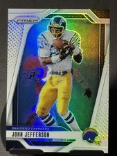 2024 Panini Prizm - John Jefferson #165 White Prizm /35