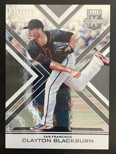 Clayton Blackburn 2016 Panini Elite Extra Edition /999 San Francisco Giants #118