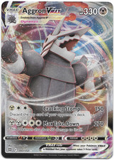 Near Mint Aggron VMAX 97/172 - Pokemon TCG Sword & Shield Brilliant Stars