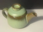 Frankoma 6J Praire Green Teapot With Lid