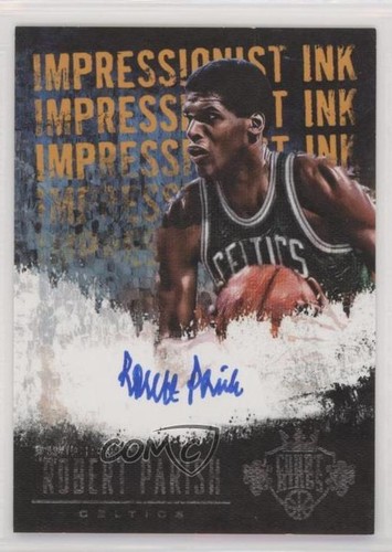 Robert Parish #4 — 2013 Panini Court Kings Impressionist Ink basketball card