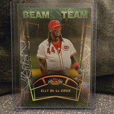 Topps 2025 Stadium Club Beam Team SSP Elly De La Cruz Insert Reds BT-12