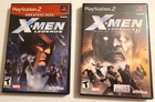 X-Men Legends & X-men Legends 2 Rise of Apocalypse Lot (Sony PlayStation 2)