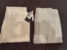 Berühmte Stegmann Hose Gr 36 weiß Modell Igor Elasthan BW top