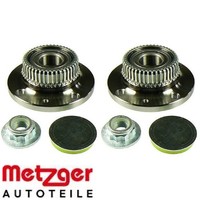 2X Radlagersatz Metzger WM2016 2 Radlager Satz Links Rechts Hinterachse