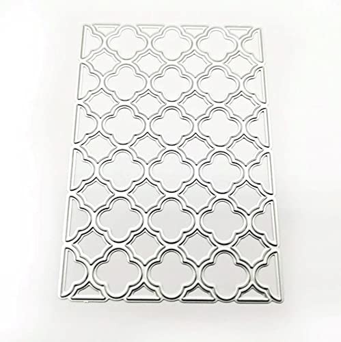 Grid Lattice Frame Metal Die Cuts, Grid Lattice Frame Cutting Dies Cut Stenci...