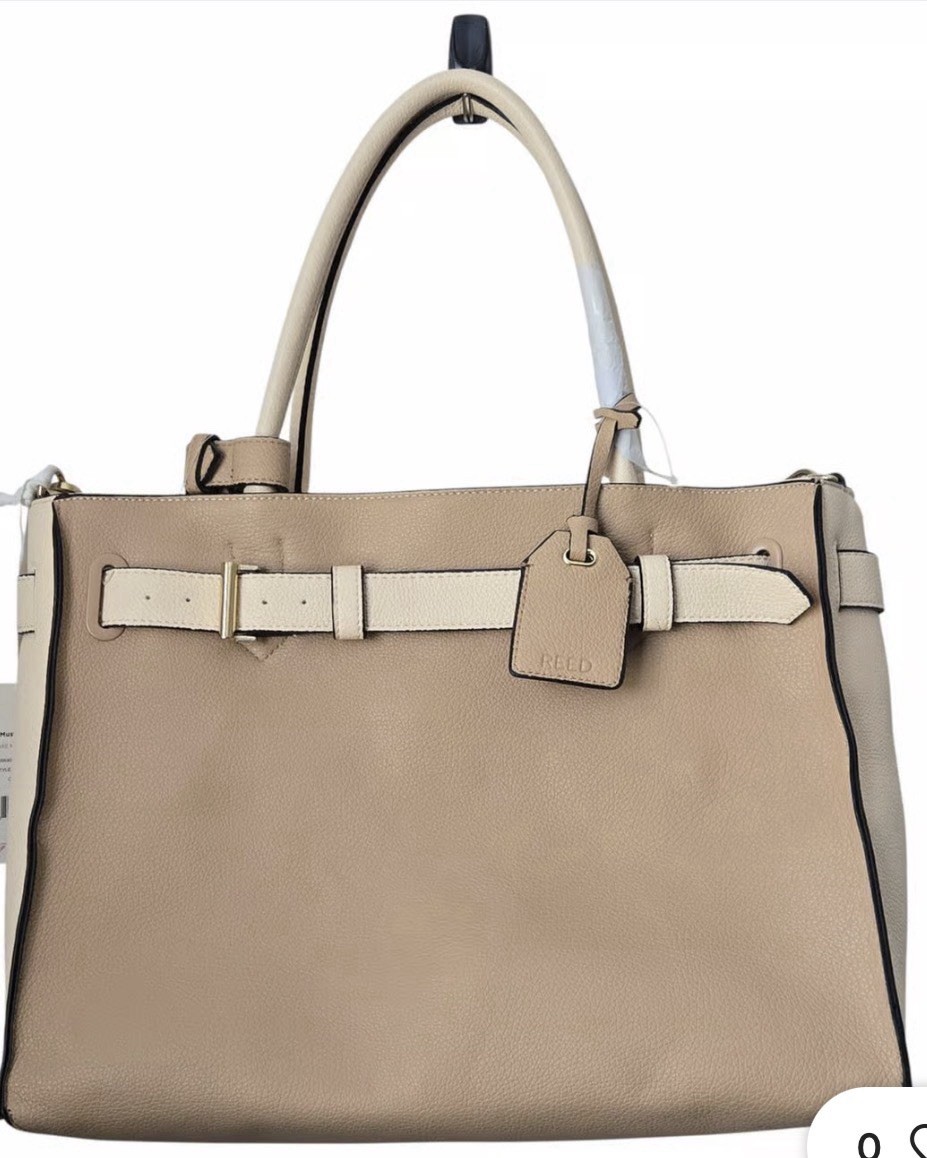 Reed x Kohls Krakoff RK40 Medium Belted Bag NWT Black Leather