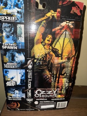 MCFARLANE Toys OZZY OSBOURNE Ultra Action Figure 1999 NIB, Bloody