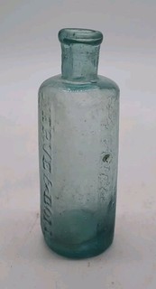 Nerve & Bone Liniment Linament Error Bottle Pontiled Medicine Cure 1840’s
