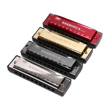 CONJURER 10 Hole Diatonic Harmonica Blues Harmonica for Adult Kids Beginner Gift