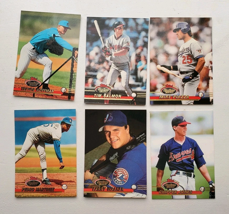 1993 Topps Stadium Club Baseball Complete Set 1-750 NM-MT Series 1,2,3 Griffey! - Image 2 of 3
