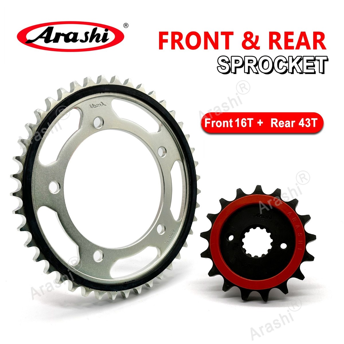 520 Chain Front 16T Rear 43T Sprocket Kit For Honda NC700X NC700S
