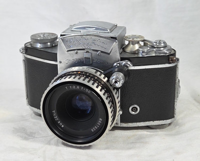 Exakta Varex VX Ihagee Dresden 35mm Film Camera + Lens FOR PARTS ONLY Untested