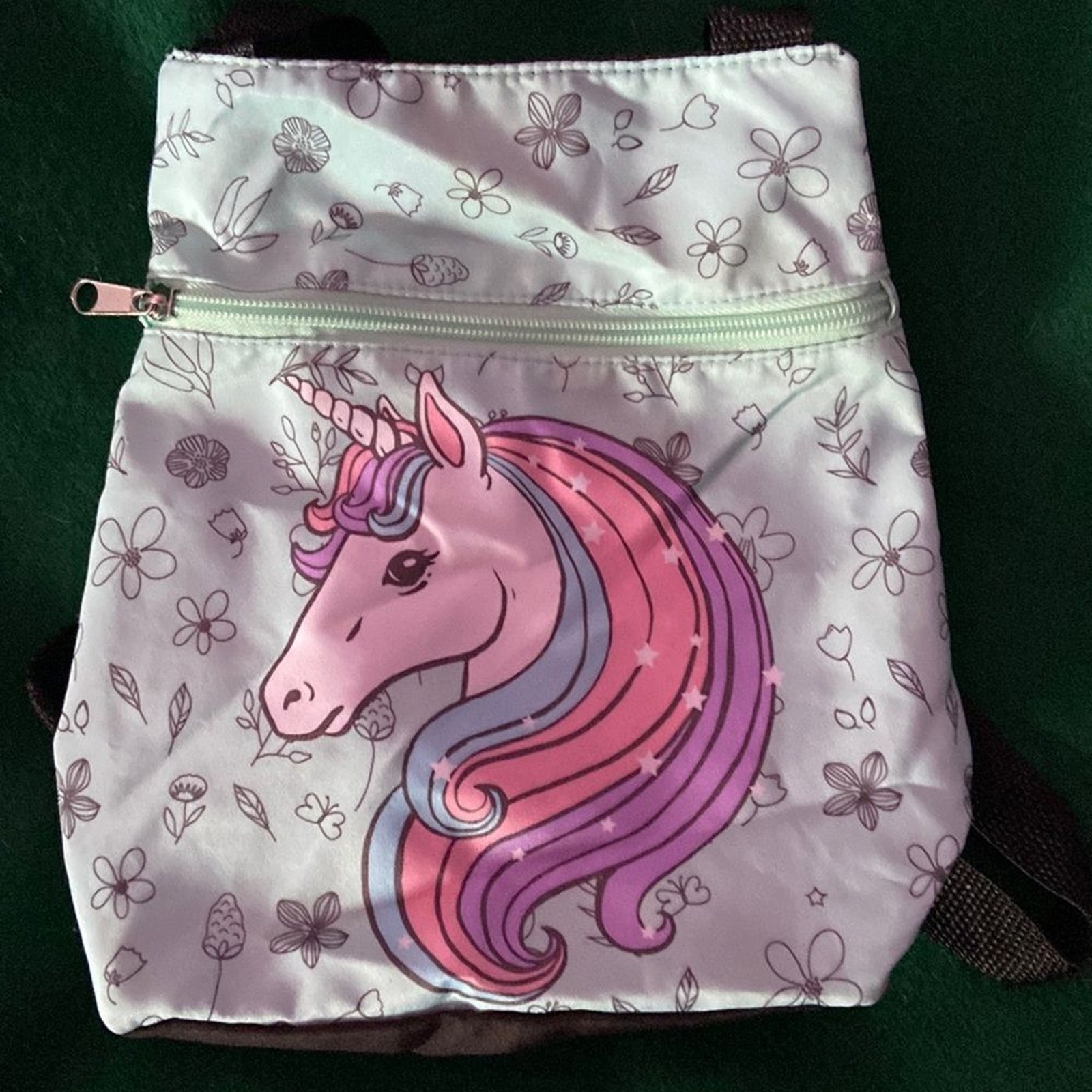 Unicorn Mini Makeup Bag / Tiny Backpack – Cute Co… - image 1