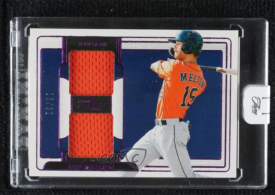 2024 Panini Three and Two Prospect Dual Jerseys Full Count /32 Jacob Melton