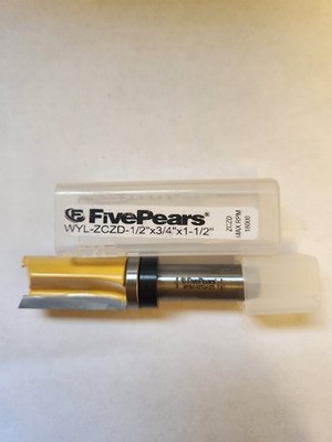 Five Pears flush trim router bit Model: WYL-ZCZD-1/2''x3/4''x1-1/2''