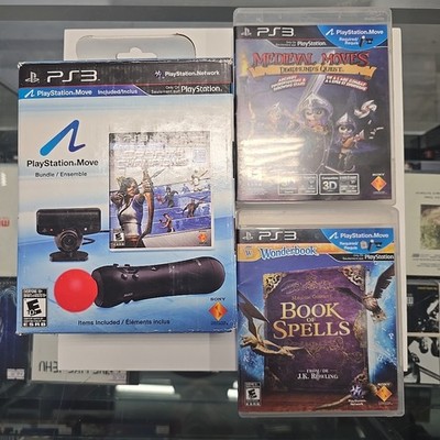Play Station 98262 Move Bundle Complete Plus 2 Extra Titles