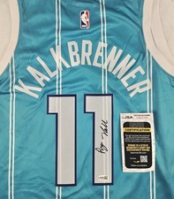 Ryan Kalkbrenner Signed Autographed Charlotte Hornets Jersey JSA COA