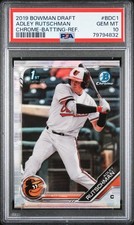⚾️ 2019 Bowman Draft - Adley Rutschman #BDC1 Chrome Batting PSA 10 💎