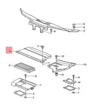 Genuine PORSCHE 911 996 Boxster Battery Cover Black Battery 9965725670101C