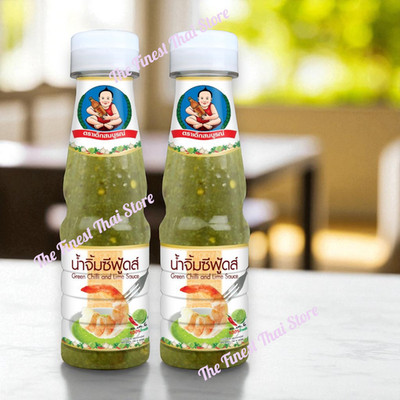 Dek Som Boon Healthy Boy Seafood Dipping Sauce Green Chili Lime Sauce 165g x 2